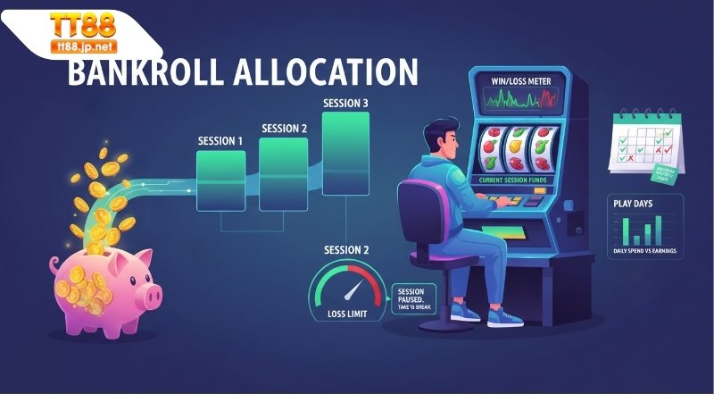Quản lý vốn khi chơi Slot - Nguyên tắc vàng để chiến thắng 2 Đánh giá và phân bổ nguồn vốn (Bankroll Assessment)