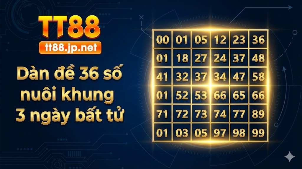 Tuyệt kỹ tạo dàn đề 36 số nuôi khung 3 ngày bất tử chuẩn xác nhất từ chuyên gia